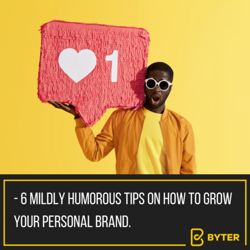 how to grow your personal brand