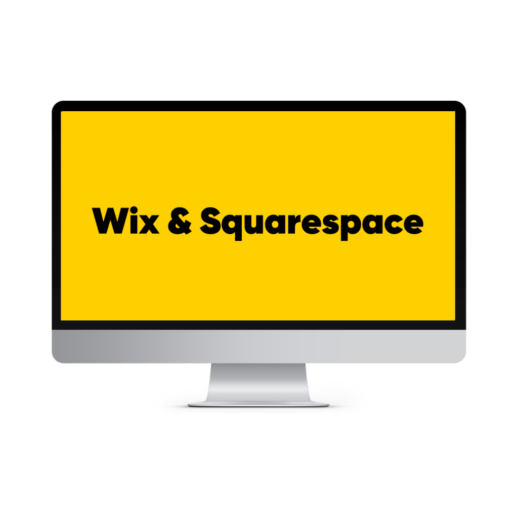Wix & Squarespace