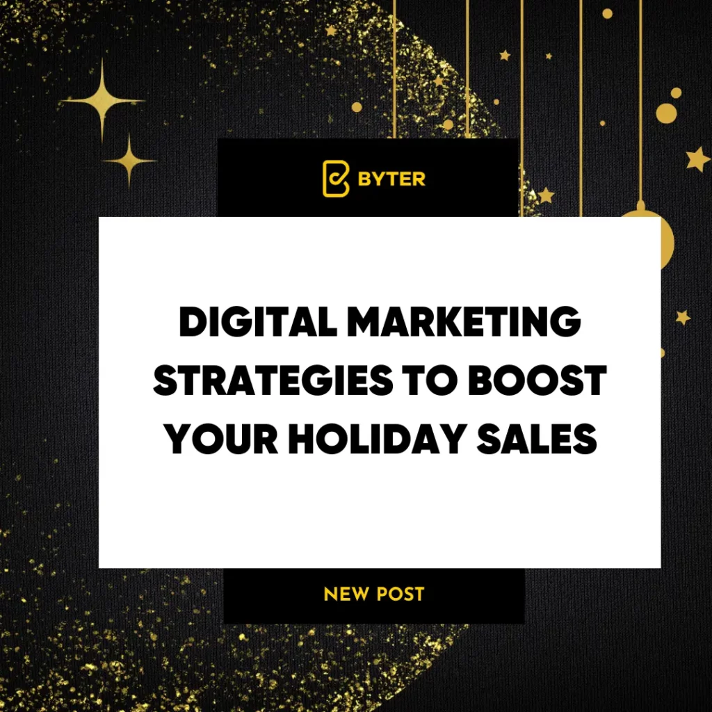 Digital Marketing strategy holiday season